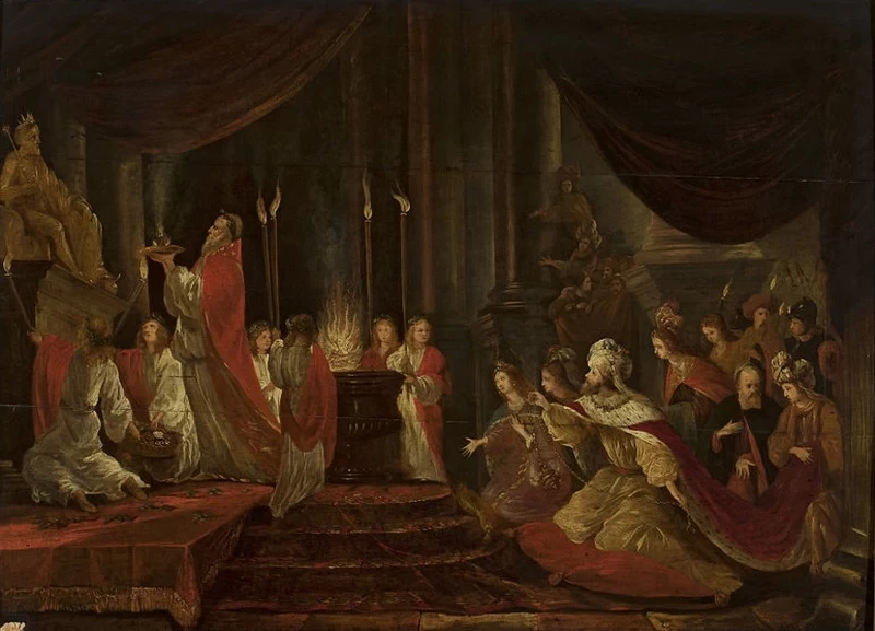 Idolatria di Salomone - National Museum in Warsaw